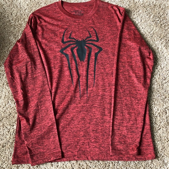 spiderman long sleeve mens